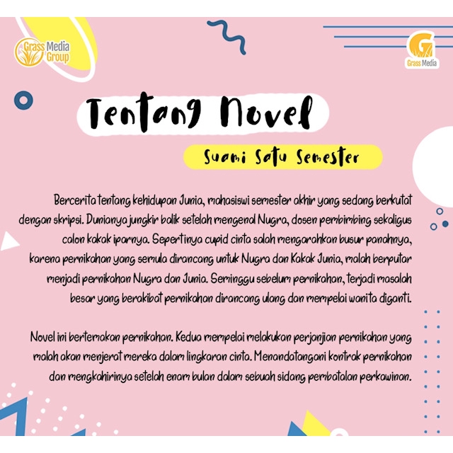 Novel pernikahan yang keliru pdf are a subject that is being . Novel Husband 1 Semester Nova Juliana Putri Husband One Semester Shopee Philippines