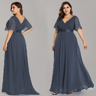 Ever Pretty Plus Size Infinity Dress Elegant Chiffon Ruffles Formal Evening Gown Party Dress Daster Dresses Wedding Gown Bridal Gown Long Gownformal Gown For Women 9890 Shopee Philippines