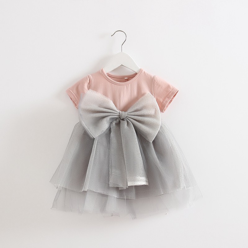 New Baby Girl Summer Dress 5 Months Infant Children S Clothing Girl Child Short Sleeve Princess Dres Shopee Philippines