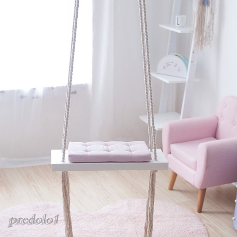 Kids Baby Indoor Outdoor Wooden Swing Seat Set Backyard Activity Fun Toys Shopee Philippines