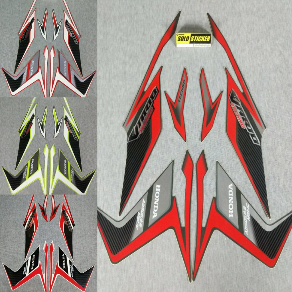 Halo mas dab.kali ini motoblast mau share hasil modif striping untuk honda vario techno lawas tipe yang seperti gambar di atas, vario 110 . Striping Sticker Honda Vario 110 Techno 2011 Shopee Philippines