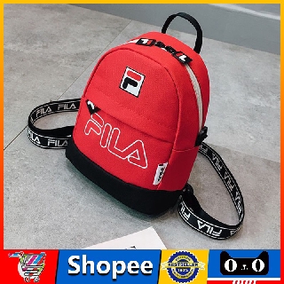 G Market Mini Back Pack Fila Fashion Bag Blue Black Red Shopee Philippines