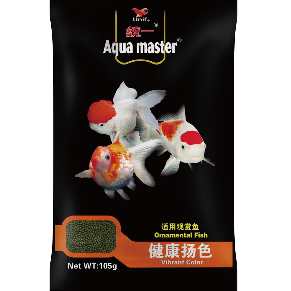 Aquamaster Growth Gold Fish Food 100g Aqua Master Goldfish Philipes 