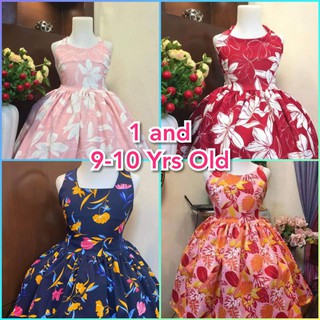 Formal Infinity Dress For Kids 4 To 10 Years Old Shopee Philippines