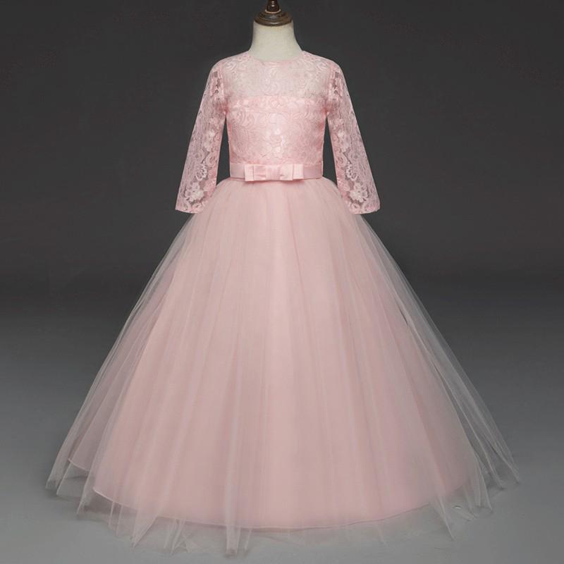 Girls Princess Dress Children Party Dress Flower Girls Wedding Gown Kids Dresses For Girls Costume Shopee Philippines