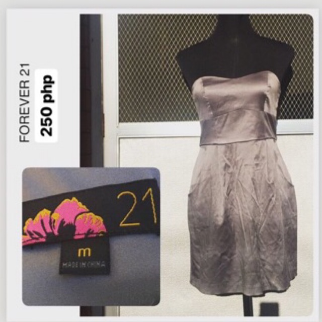 Cod Forever 21 Preloved Formal Dress Shopee Philippines