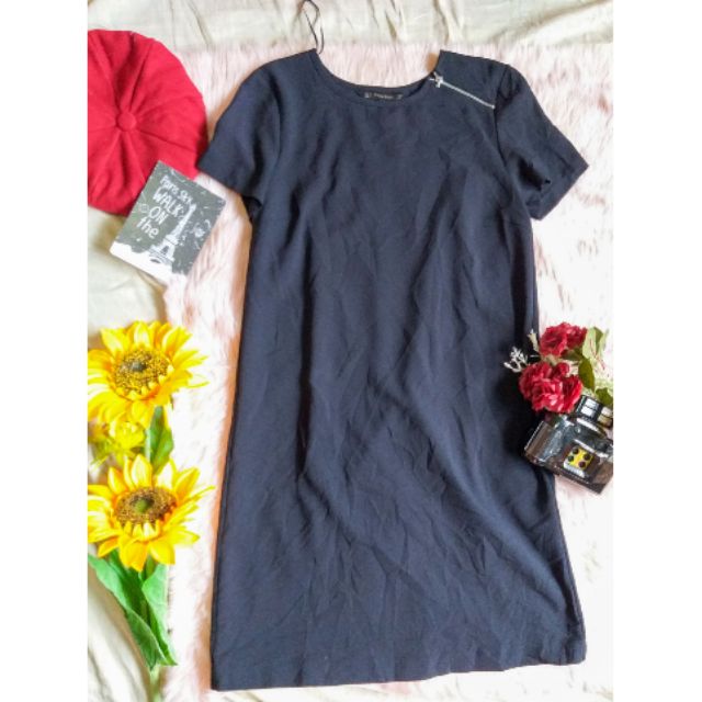 Zara Black Dress Formal Shopee Philippines