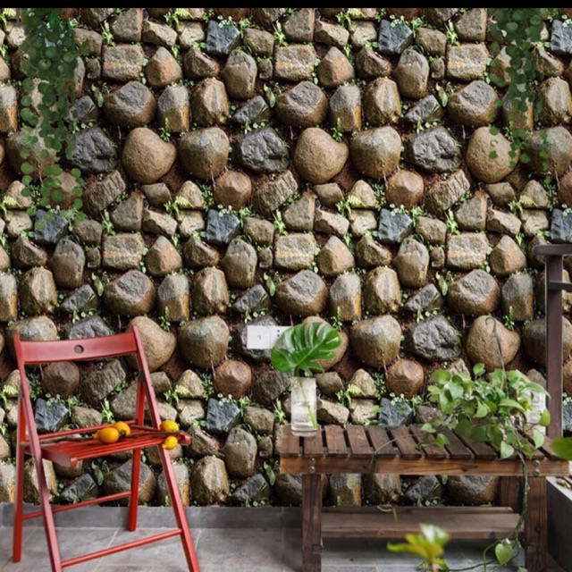 Shop designer wallpaper and modern wallpaper designs. Rock Design Wallpaper Sticker Shopee Philippines