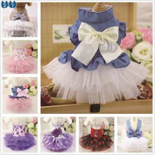 Dog Cat Dress Dogs Clothes For Small Dog Pet Angel Princess Dress Teddy Dress Skirt Puppy Flower Clothing Fashion Pet Catcostume Shopee Philippines