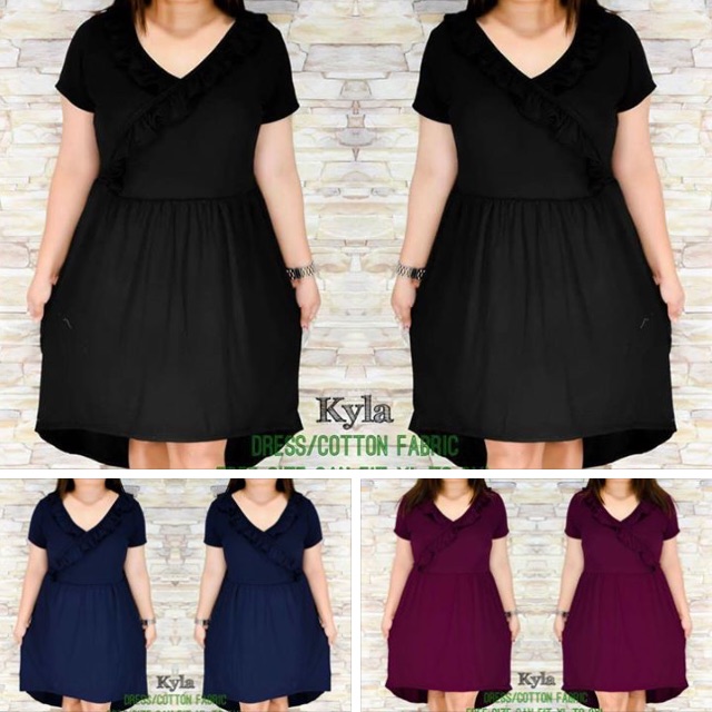 Plus Size Dress Xl 3xl Shopee Philippines