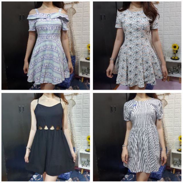 Thrifted Dress Batch 2 Xs To Small Shopee Philippines