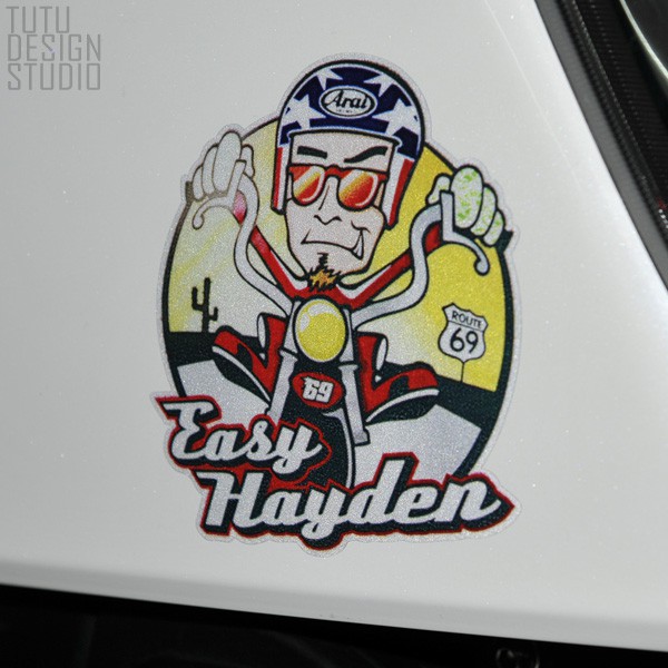 Motogp Riders The 69 Nicky69 Cartoon Cycling Motorcycle Refl