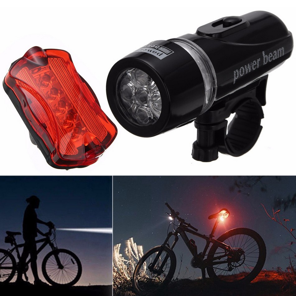 Also, i would like (in order): Bicycle Light Set Super Bright 5 LED Headlight, 5 LED