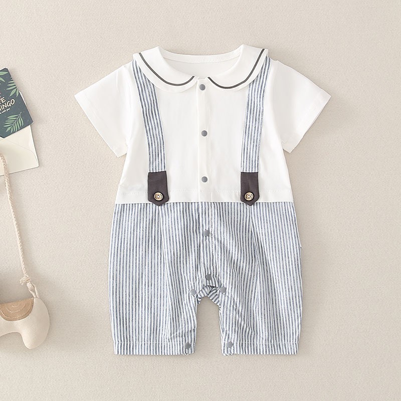 Newborn Baby Summer 0 1 Year Old Baby Boys Clothes 3 6 Months Shopee Philippines
