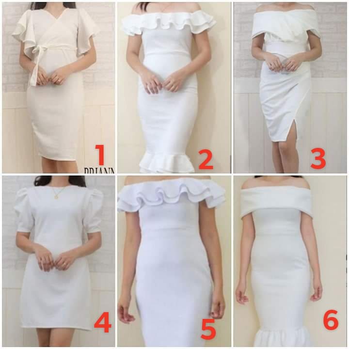 Best Seller Trending Dresses For Civil Wedding Graduations Birthdays Casual Anniversaries Shopee Philippines