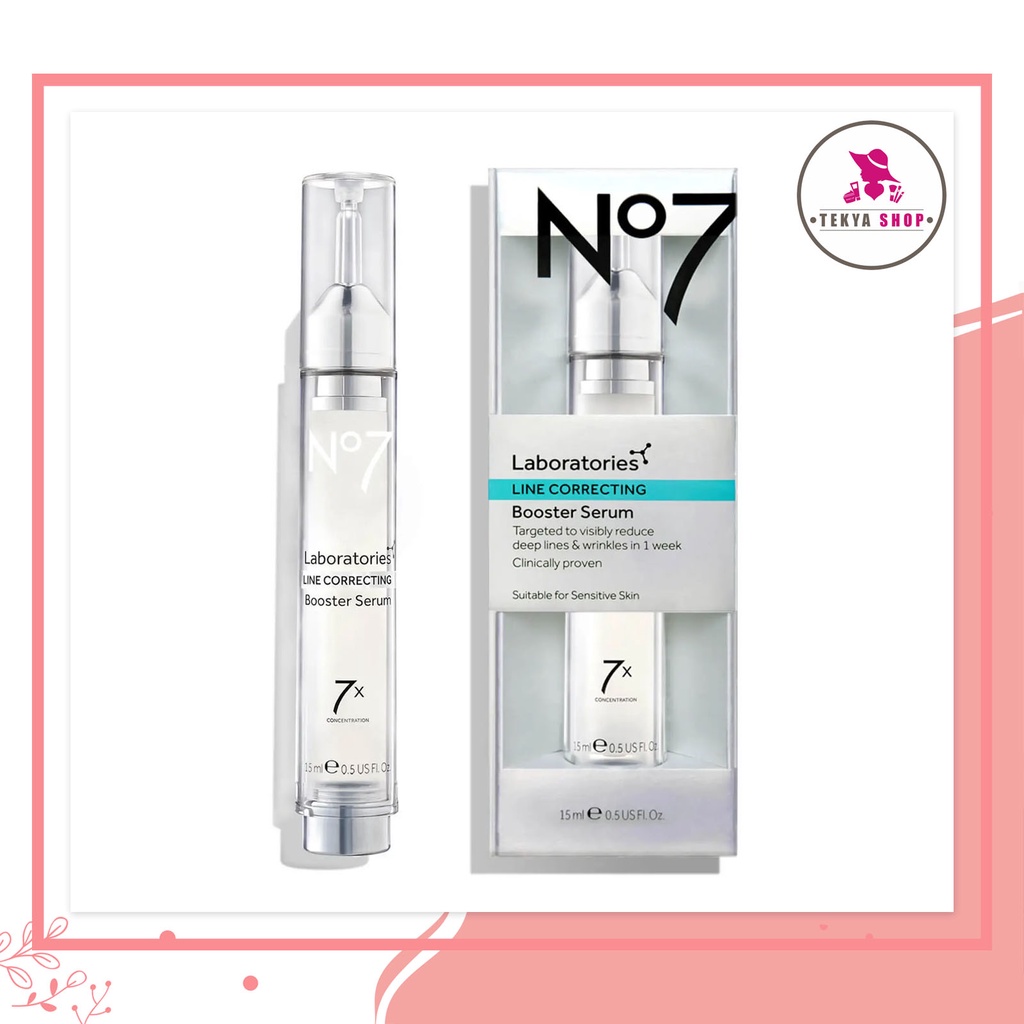 None of no7 beauty's ingredients, formulations, or finished products are tested on animals, anywhere in the world. No7 Laboratories Line Correcting Booster Serum 15 Ml Shopee Philippines