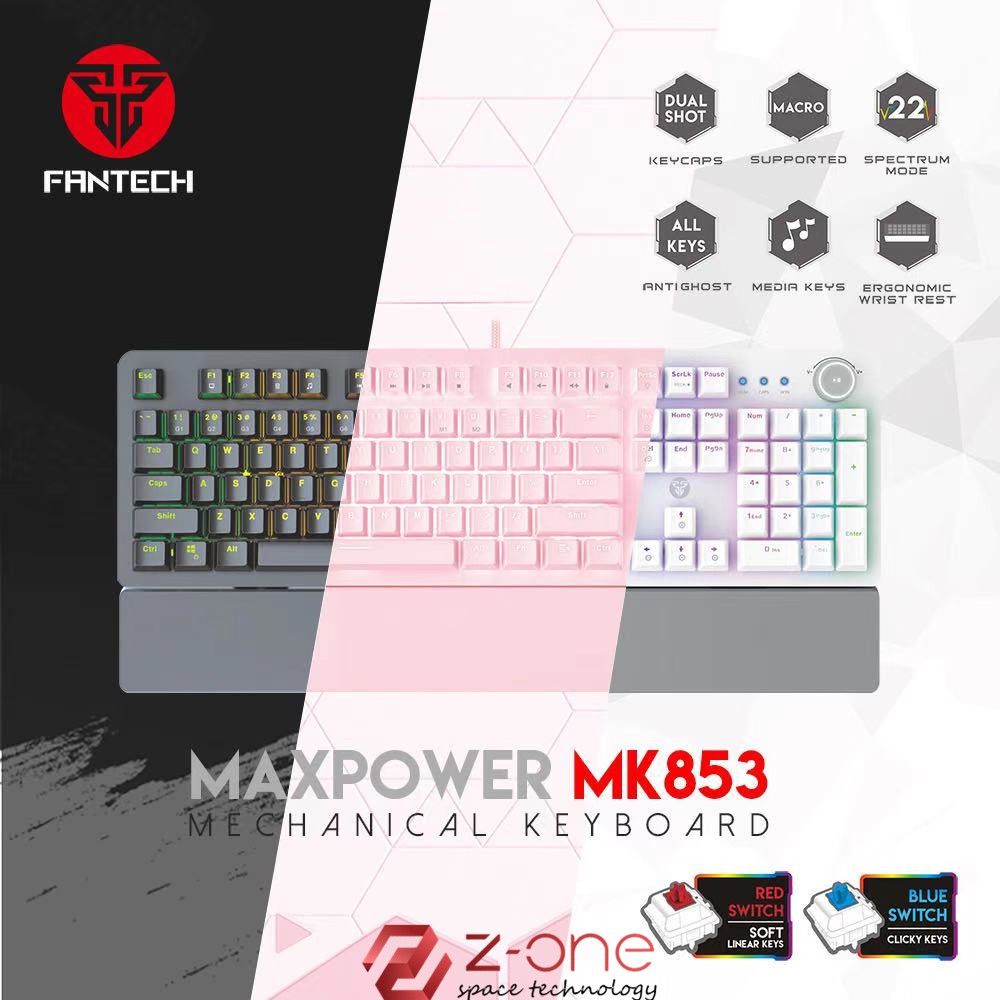 While using your windows computer or other microsoft software, you may come across the terms product key or windows product key and wonder what they mean. FANTECH MK853 Mechanical Gaming Keyboard MAXPOWER Lighting