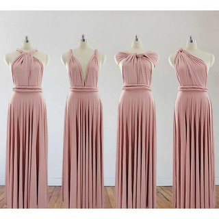 Rose Gold Infinity Dress Shopee Philippines
