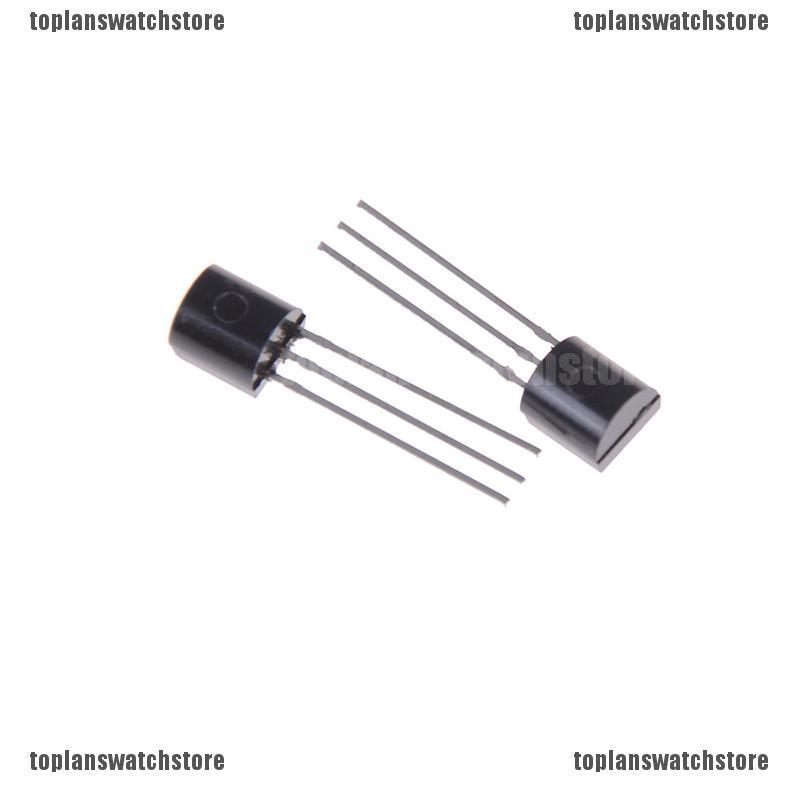 50pcs Set Transistor Npn Black Bc547 Bc547b 0 1a 45v