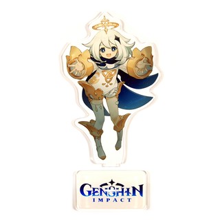 Omae wa mou shindeiru~ ✨credits down below✨ model: Genshin Impact characters Paimon Klee Venti acrylic stand