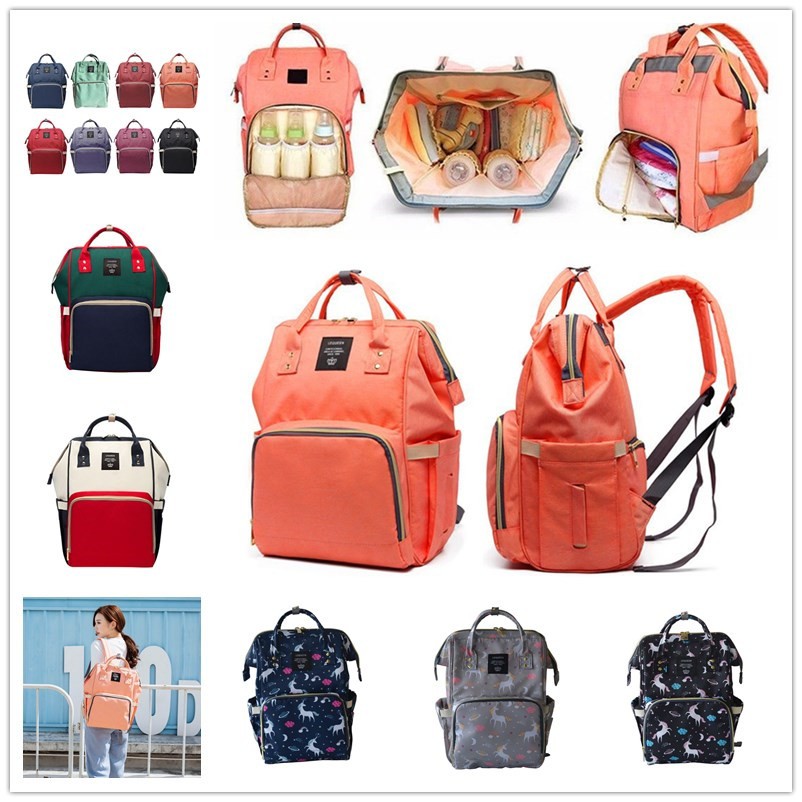 Baby Diaper Nappy Backpack Large Capacity Bag Shopee Philippines