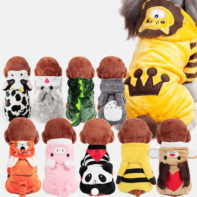 Xs Xl Hoodie Pet Dog Costume Clothes Pet Coat Sweater Shopee Philippines