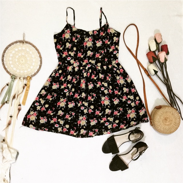 Forever21 Summer Floral Dress Shopee Philippines