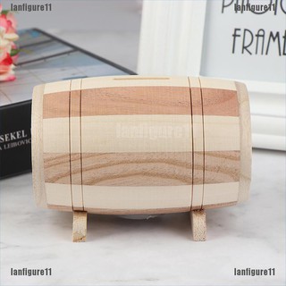 Wooden Piggy Bank Safe Money Box Savings Wine Barrel Wood Carving Handmade Shopee Philippines