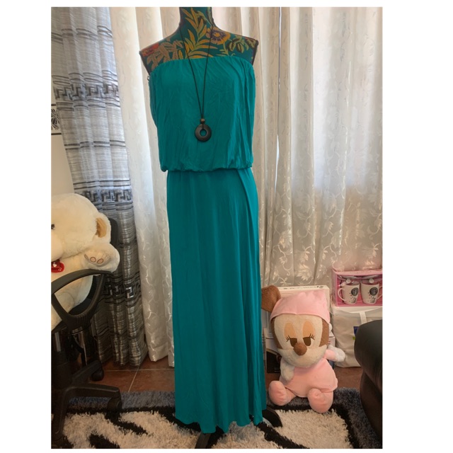 Preloved Forever 21 Long Maxi Dress Size Medium From U S A Shopee Philippines