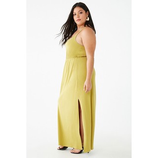 Forever 21 Plus Size Ribbed Cami Maxi Dress Shopee Philippines