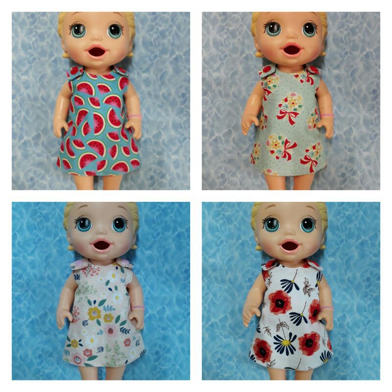 Baby Alive Clothes Reversible Dress Shopee Philippines
