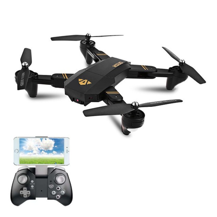 It is stable enough during flights in . Visuo XS809HW RC Drone Mini Foldable Selfie Drone with