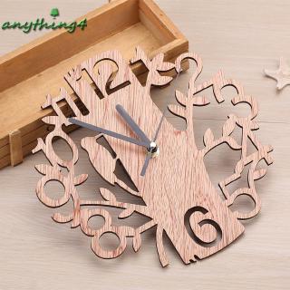 3d Wooden Tree Bird Clock Wall Clock Modern European Style Shopee Philippines