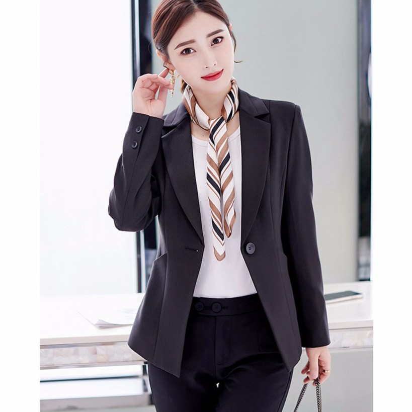 Simlegirl Women Blazers Coats Suit Business Formal Blazer Office Ladies Shopee Philippines