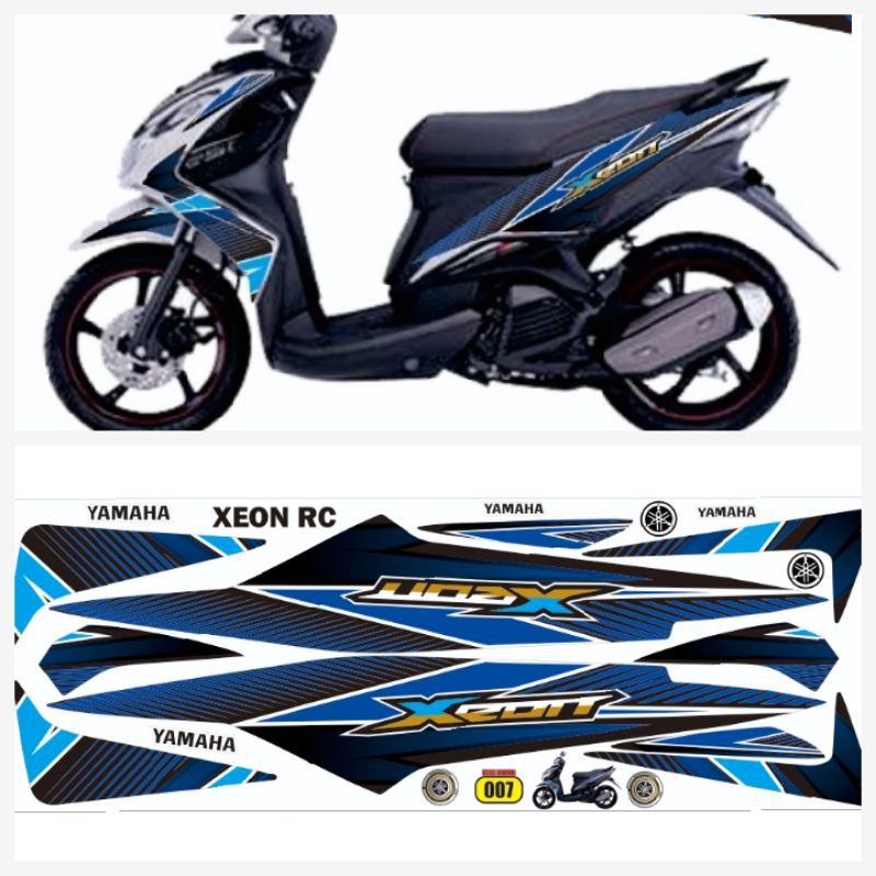 Seperti yang kita ketahui bersama, motor satria merupakan salah satu motor matik besutan suzuki. Xeon Rc Decal Striping Variation Yamaha Xeon Rc Is Shopee Philippines