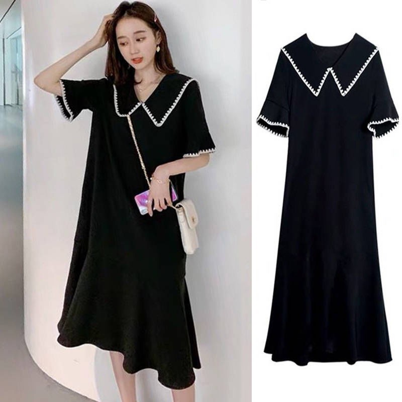 100 Big Size Dress Women Fat Sister Mm Dress 2019 Korean Su Shopee Philippines