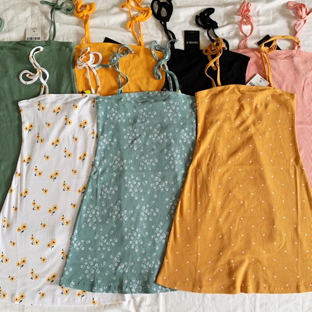 Forever 21 Ribbed Mini Dress Shopee Philippines