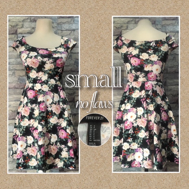 Preloved Forever 21 Floral Dress Shopee Philippines