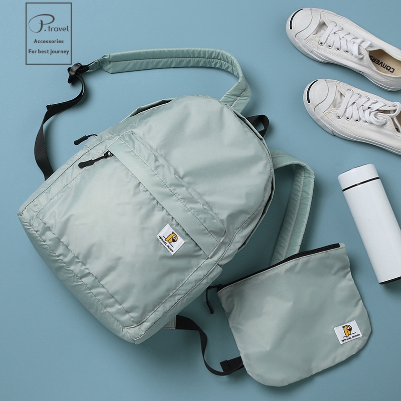 P Travel School Backpack Fashion Women Backpack College School School Bag Travel Shoulder Bags For Teenage Girls Shopee Philippines