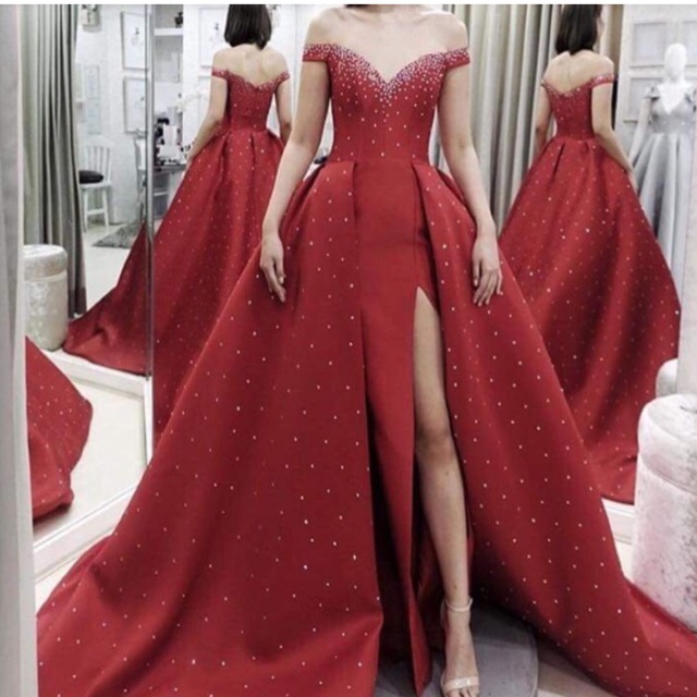 18th Birthday Red Ball Gown For Debut Fashion Dresses