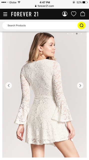 Forever 21 Lace Dress Shopee Philippines