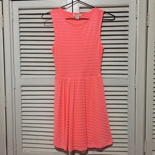 Forever 21 Burnout T Shirt Maxi Dress Neon Coral Shopee Philippines