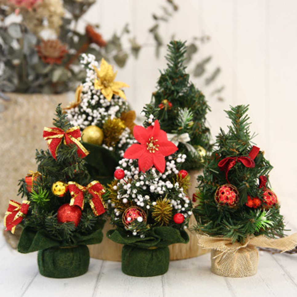 How To Decorate With Mini Christmas Trees Cute And Practical Ideas