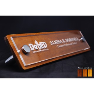Custom Desk Nameplate Table Nameplate Table Name Desk Name Shopee Philippines