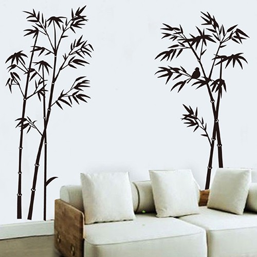 Diy lukisan diamond 5d dengan gambar panda untuk hiasan dinding rumah. Family Bedroom Panda Bamboo Pattern Self Adhesive Decal Wall Stick 90 X 60cm Decor Decals Stickers Vinyl Art Home Garden Worldenergy Ae
