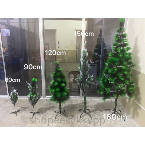 This method keeps taking down your tree neat and organized. Christmas Tree 120cm 4ft 150cm 5ft 180cm 6ft Metal Stand Pine Needle Tree Shopee Philippines