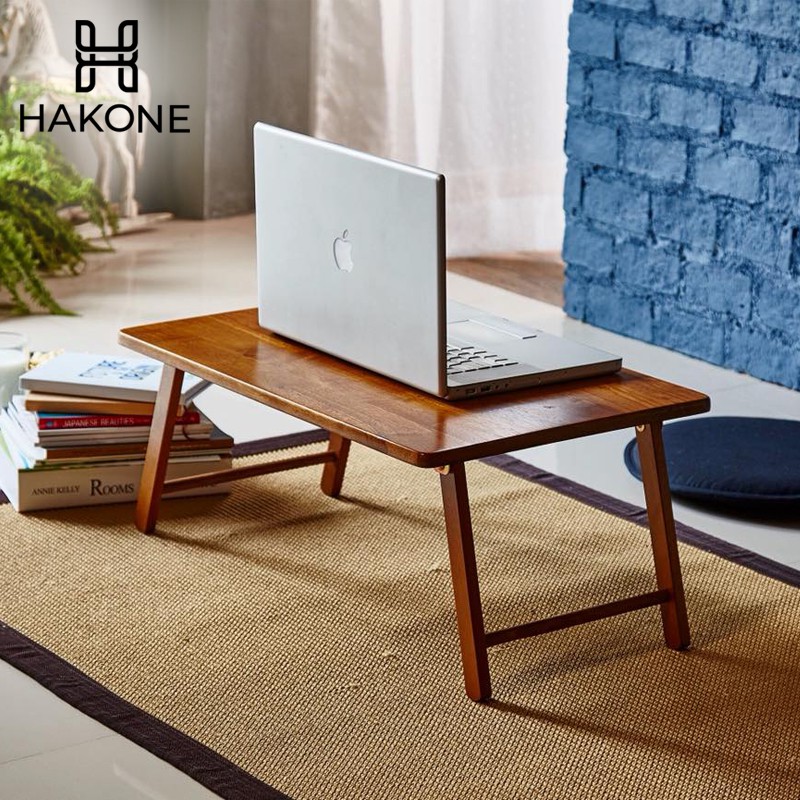 Hakone Wooden Laptop Table With Foldable Legs Shopee Philippines