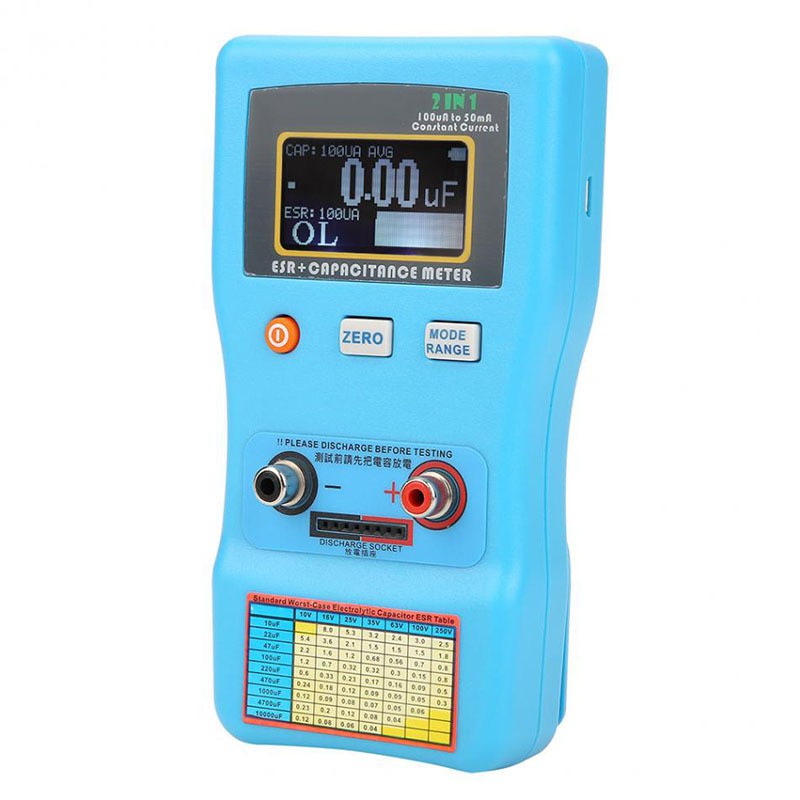 2 In 1 Digital Capacitor Esr Meter Quality Capacitance