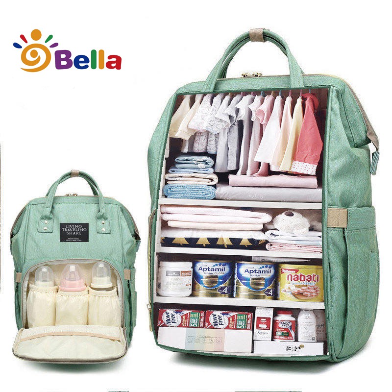 Bagsmumu Mommy Backpack Baby Bag Maternity Nappy Diaper Bag Travel Bag High Capacity Go Out Handbag Shopee Philippines