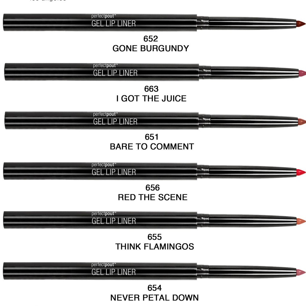 Let's swatch some new lip liners! Wet N Wild Perfect Pout Gel Lip Liner 53